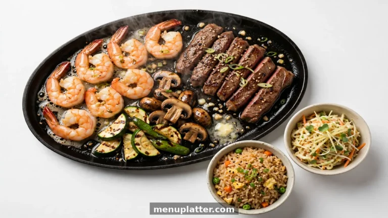 benihana menu with prices