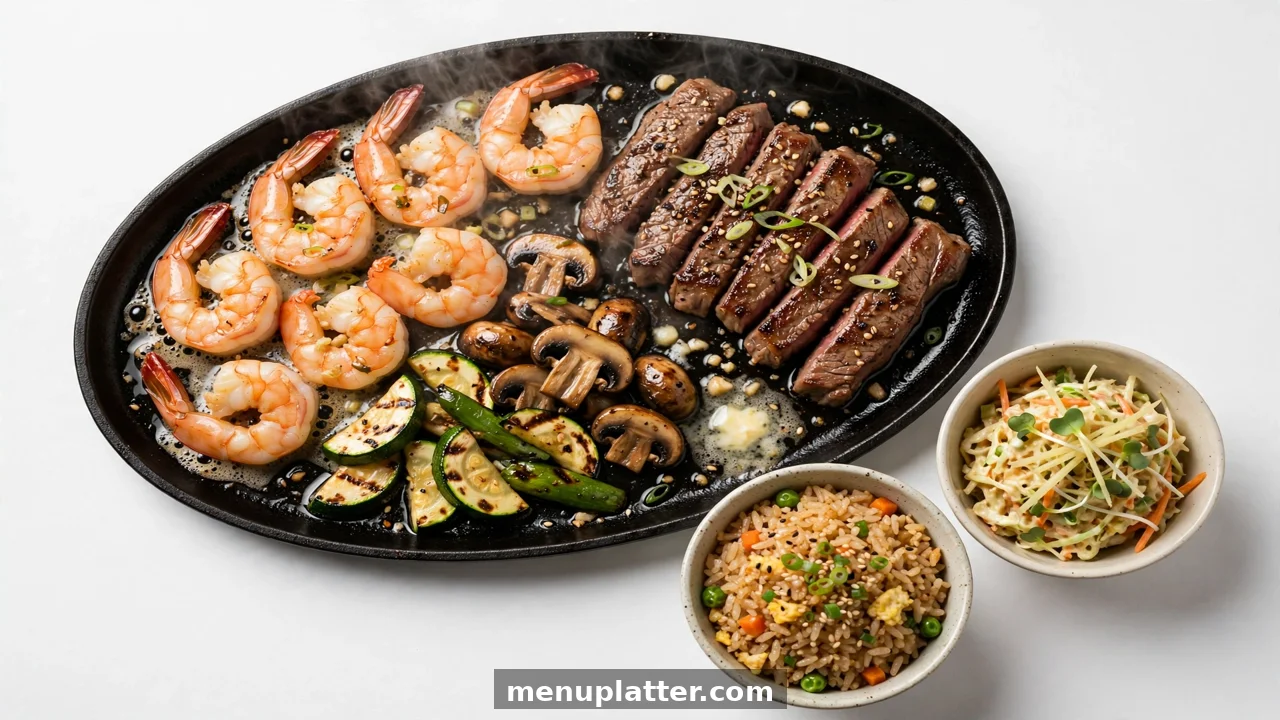 benihana menu with prices