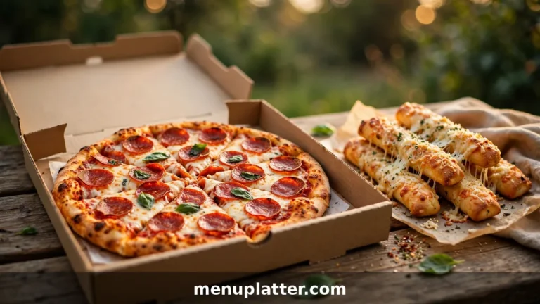 Domino’s menu with prices