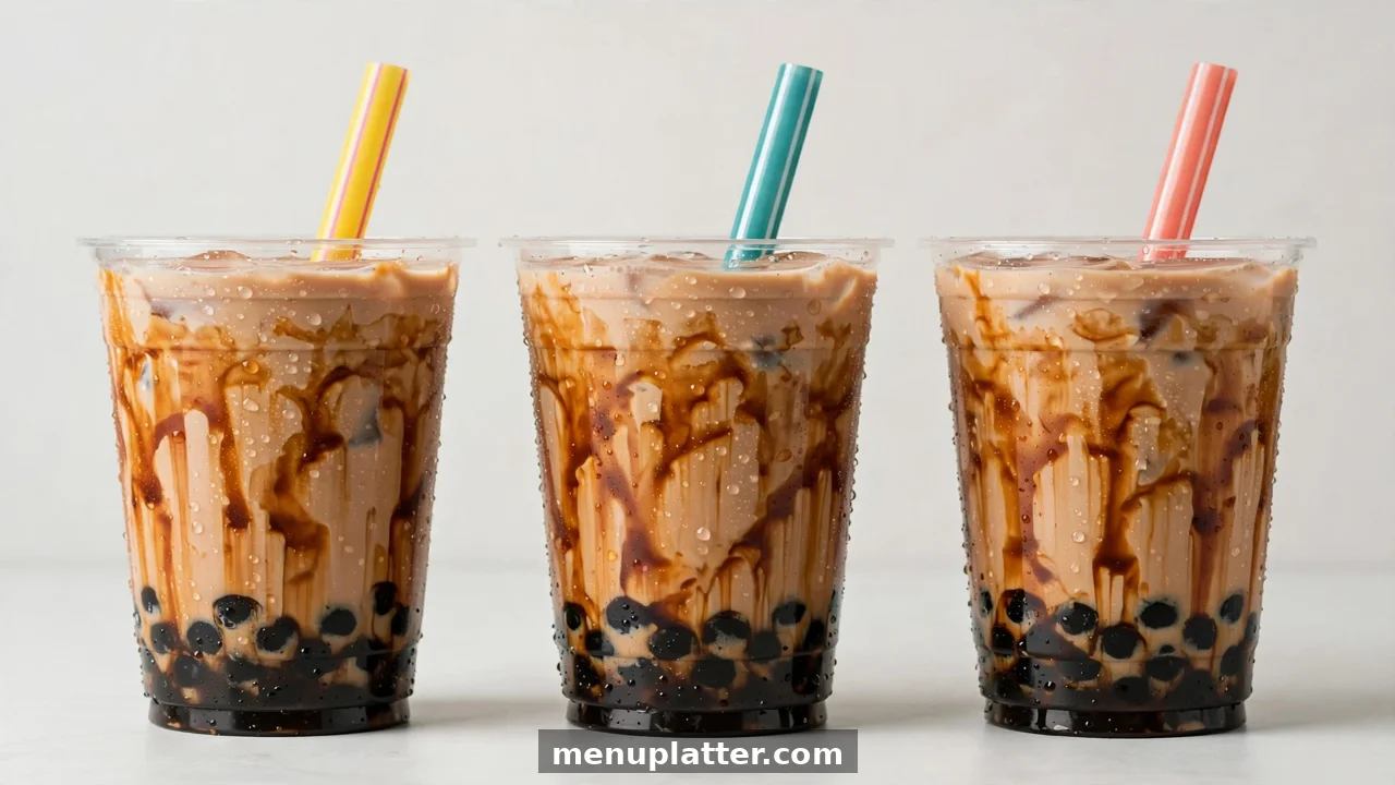 gong cha menu with prices