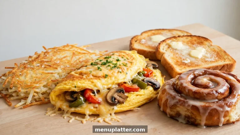 Le Peep menu with prices