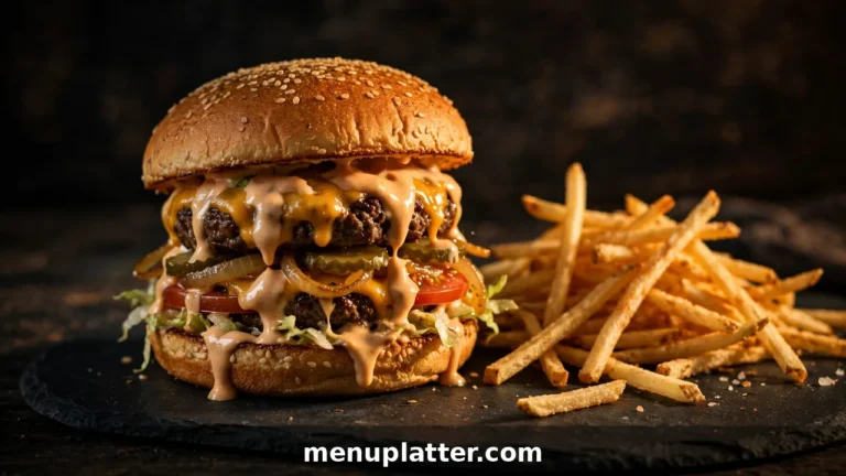 McDonald’s menu with prices
