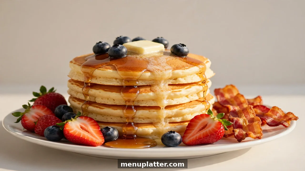 Original Pancake House menu with prices
