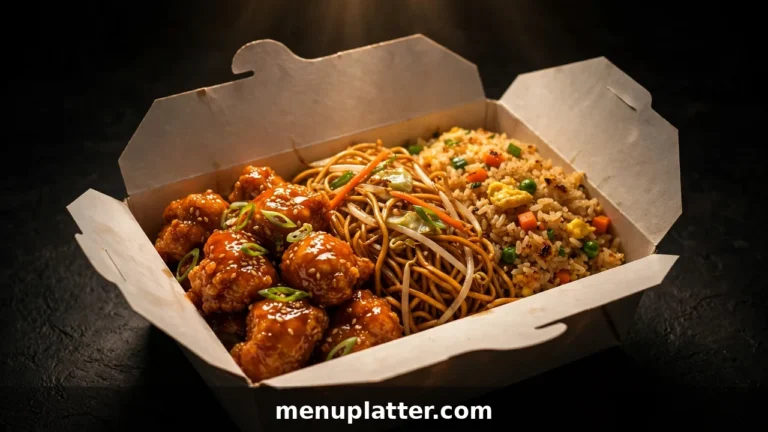 Asian restaurant menus with prices