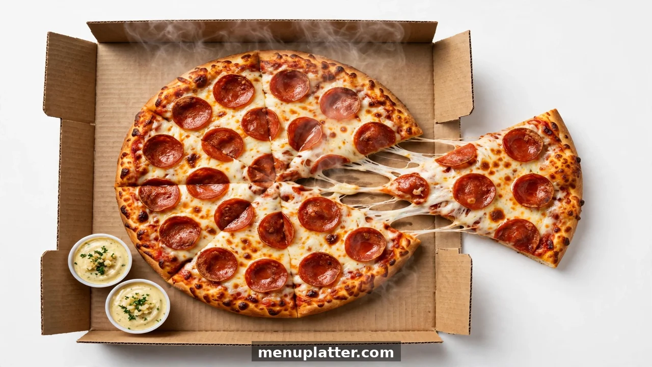 papa john's menu with prices