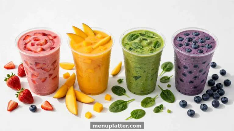 planet smoothie menu with prices