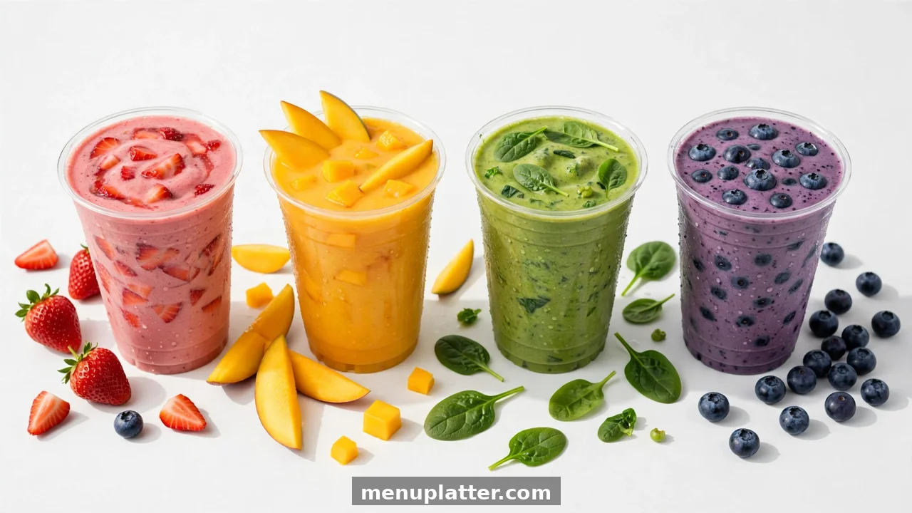 planet smoothie menu with prices