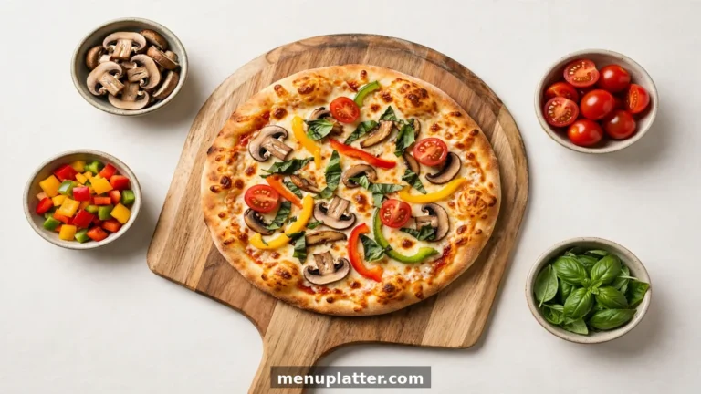 your pie menu with prices